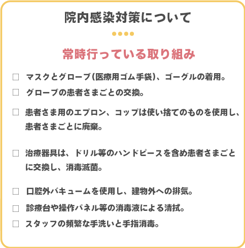 新型コロナウイルス対策について